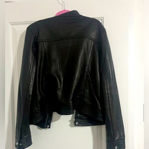 Tommy Hilfiger women’s leather jacket.